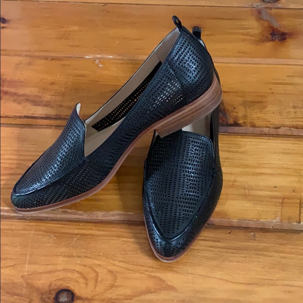Vince Camuto black loafers